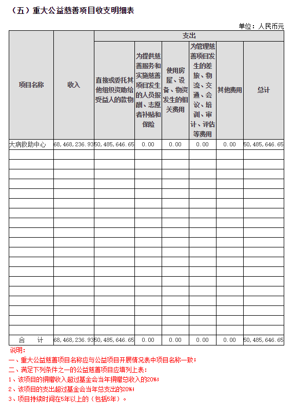 2018年泰山慈善基金会年度检查报告(图8)