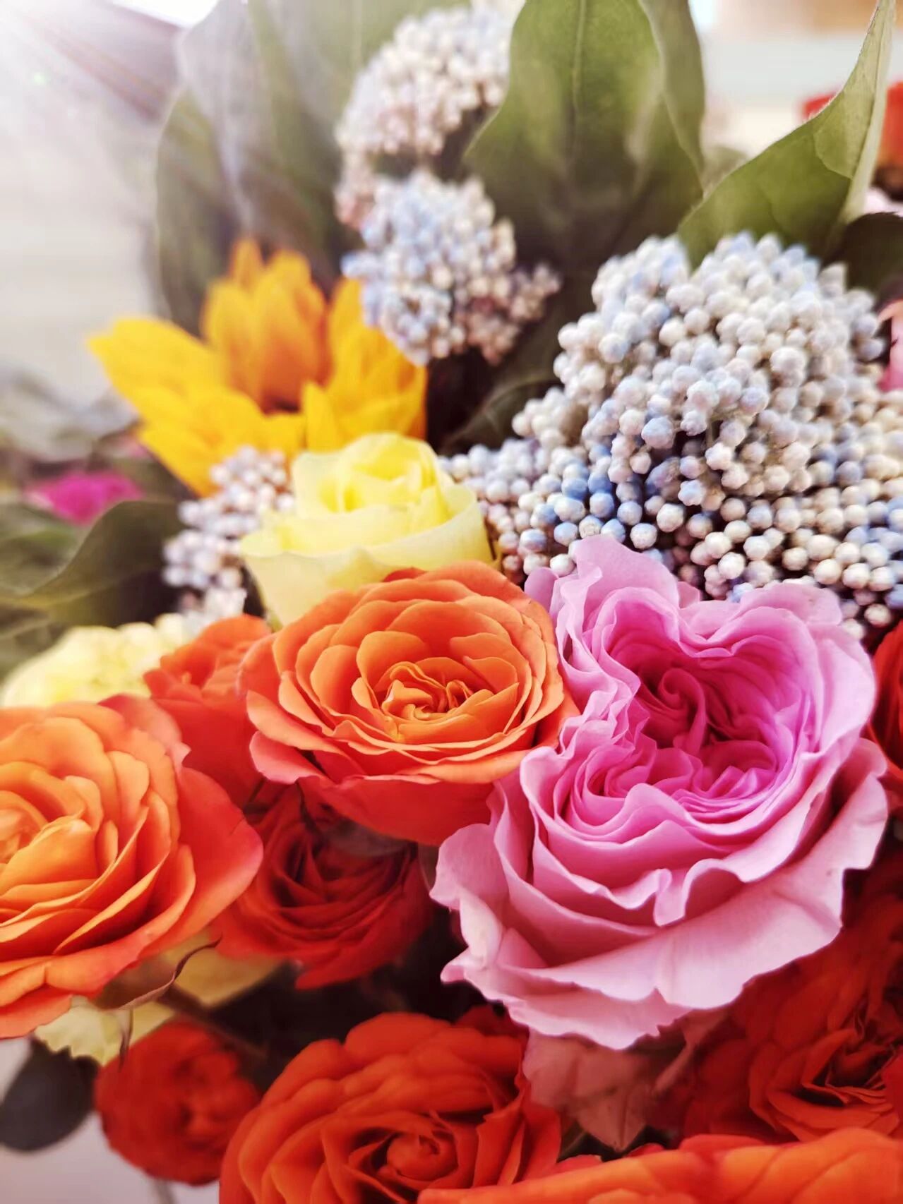 一束鲜花&middot;两份温暖