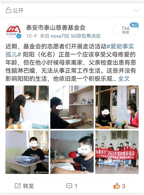 2023年泰山慈善基金会爱助事实孤儿项目中期报告(图2)